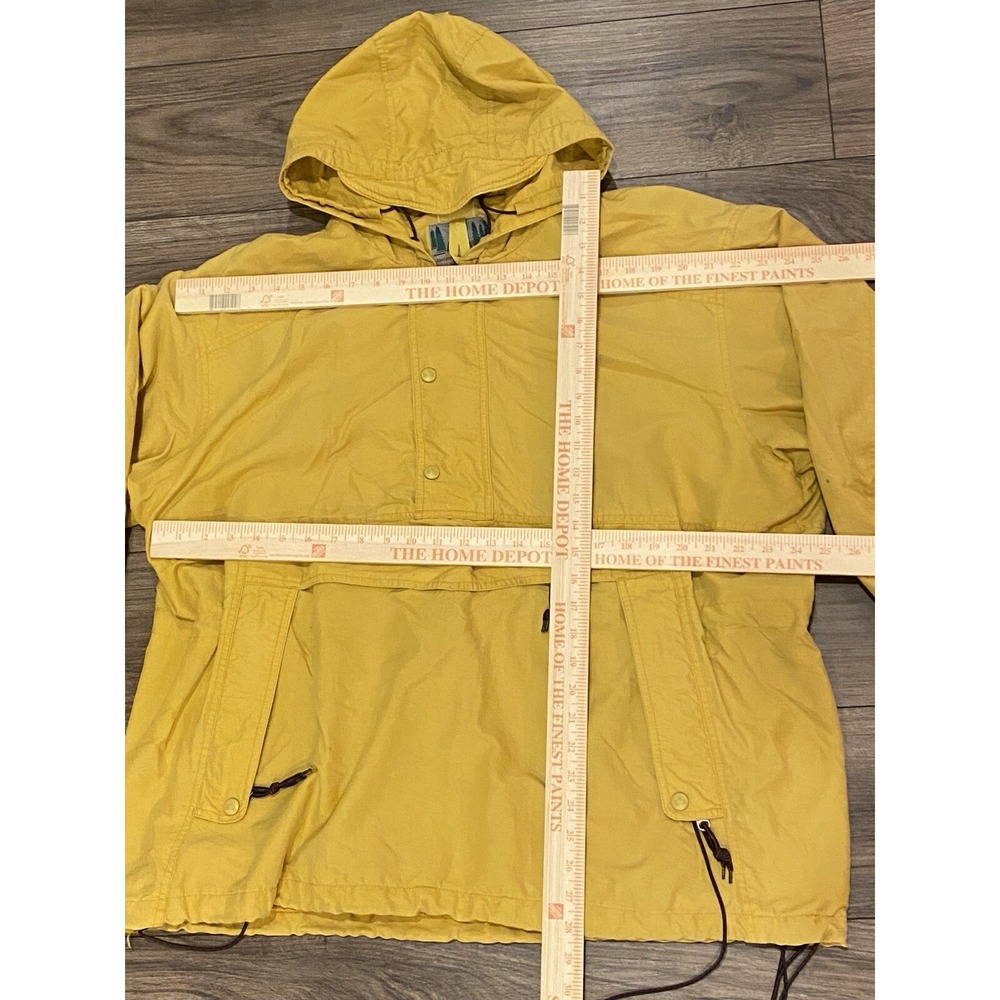 Vintage Eastern Mountain Sports Anorak EMS Nylon Windbreaker Hood Jacket Mens L - Picture 7 of 9